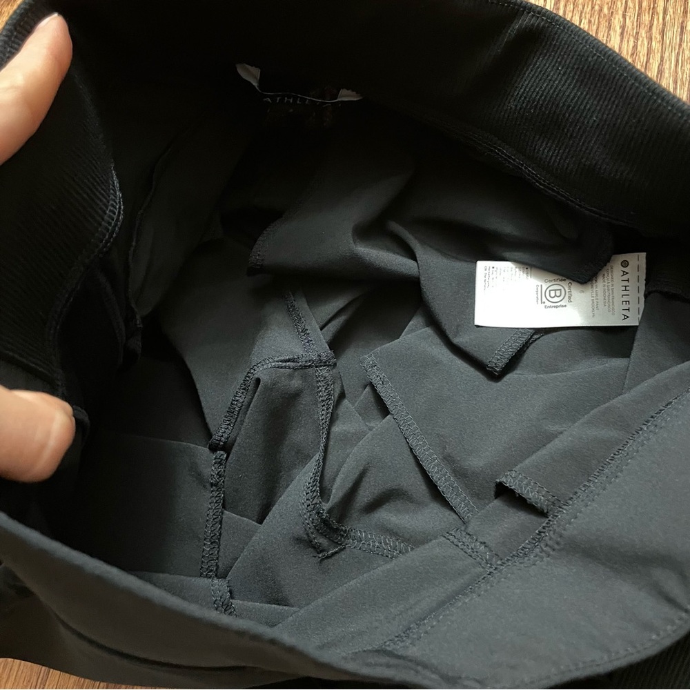 Athleta Brooklyn mid rise ankle pants in black size 6 - Picture 11 of 15